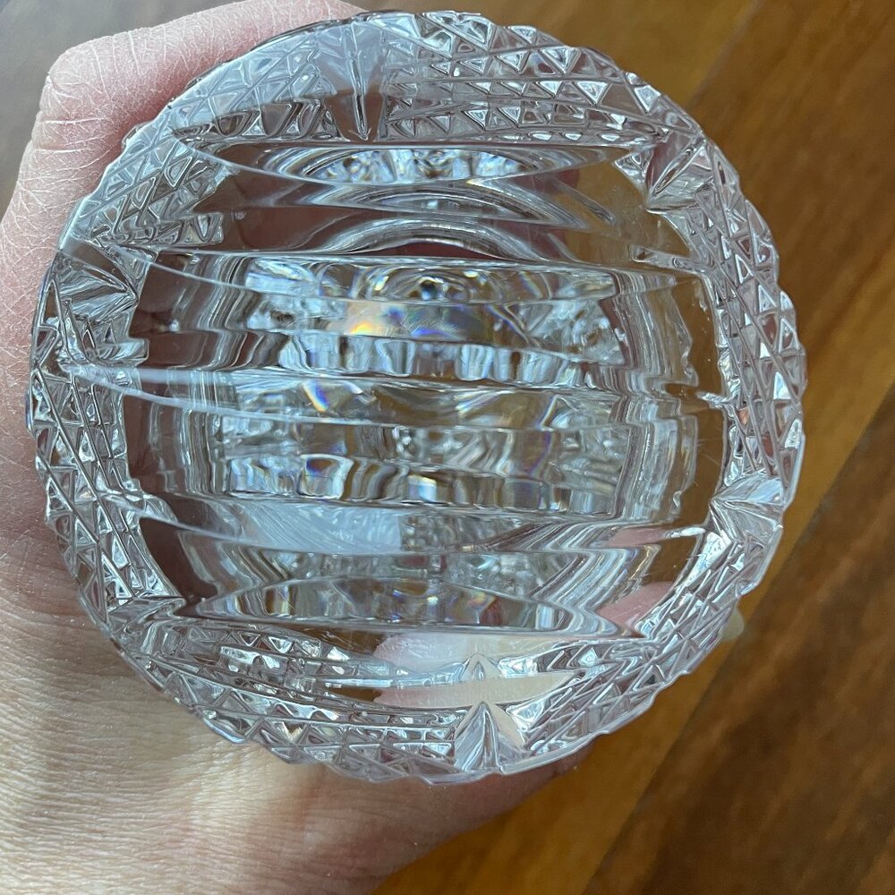 Vintage Waterford Crystal Capital Dome Paperweight - Picture 3 of 4
